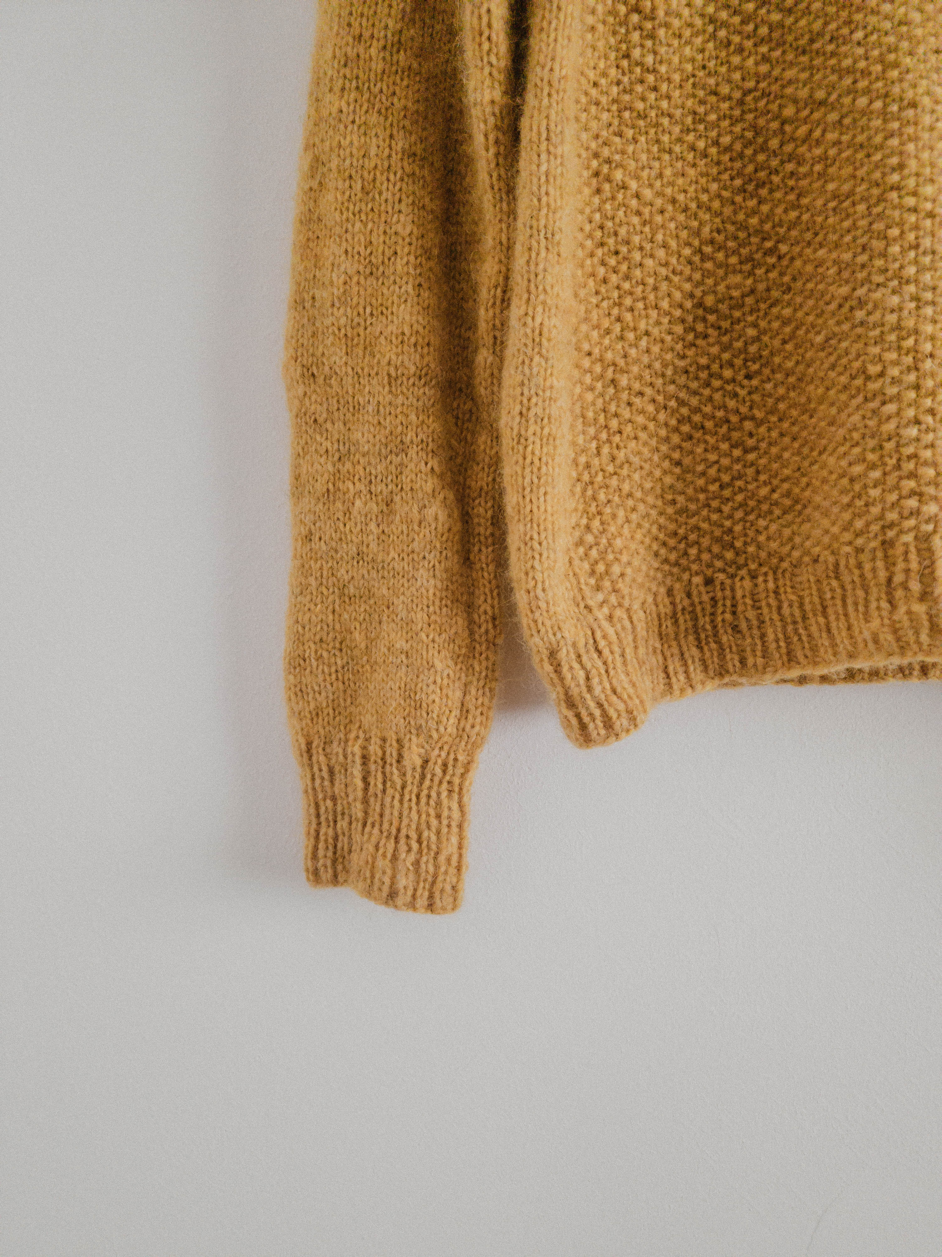 UNUSED 17AW hand knitting sweater ニット Before Fall Sweater – Worsted Raglan Pattern | Ulven Knit