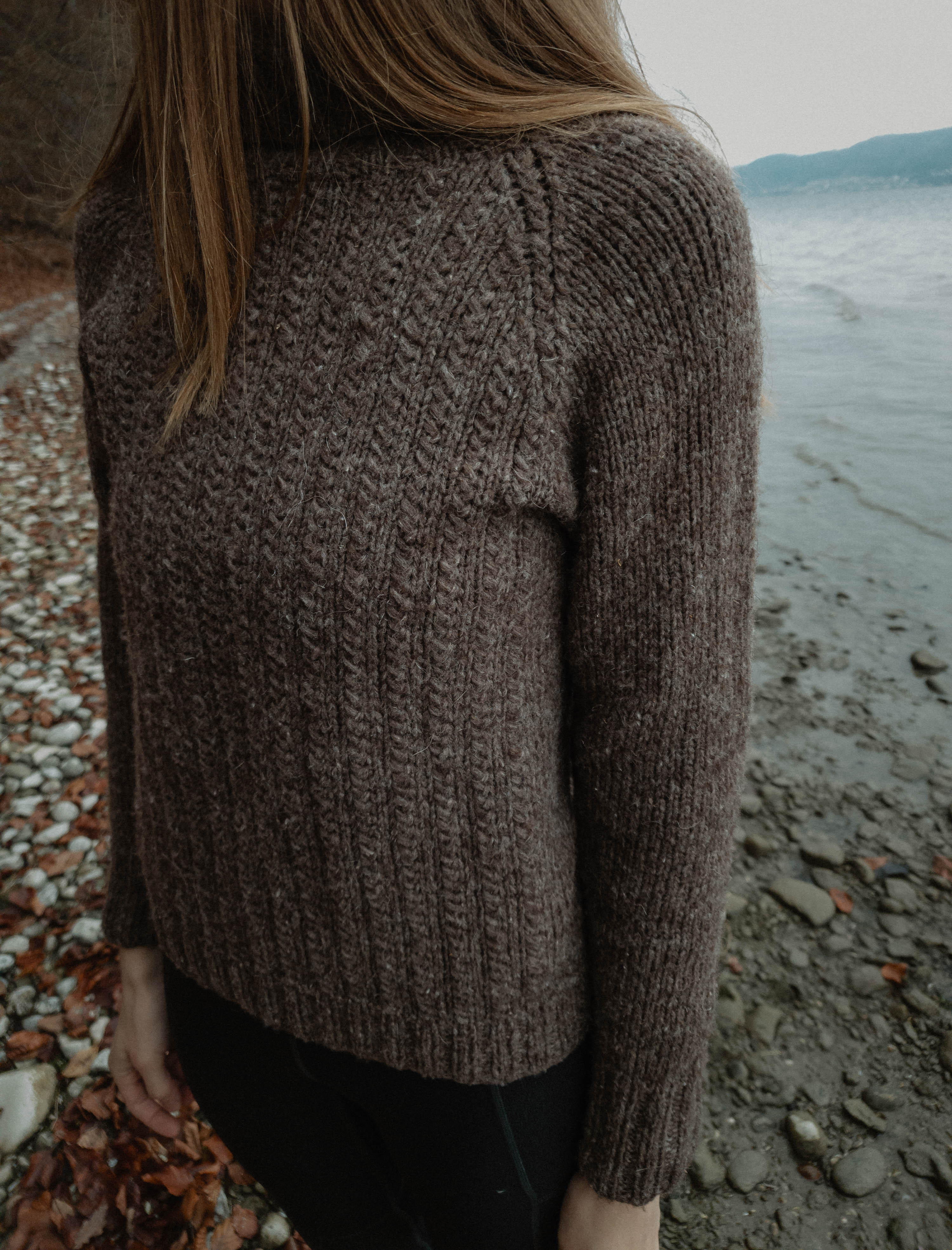 Fisherman's Raglan – Aran Textured Sweater Pattern | Ulven Knit