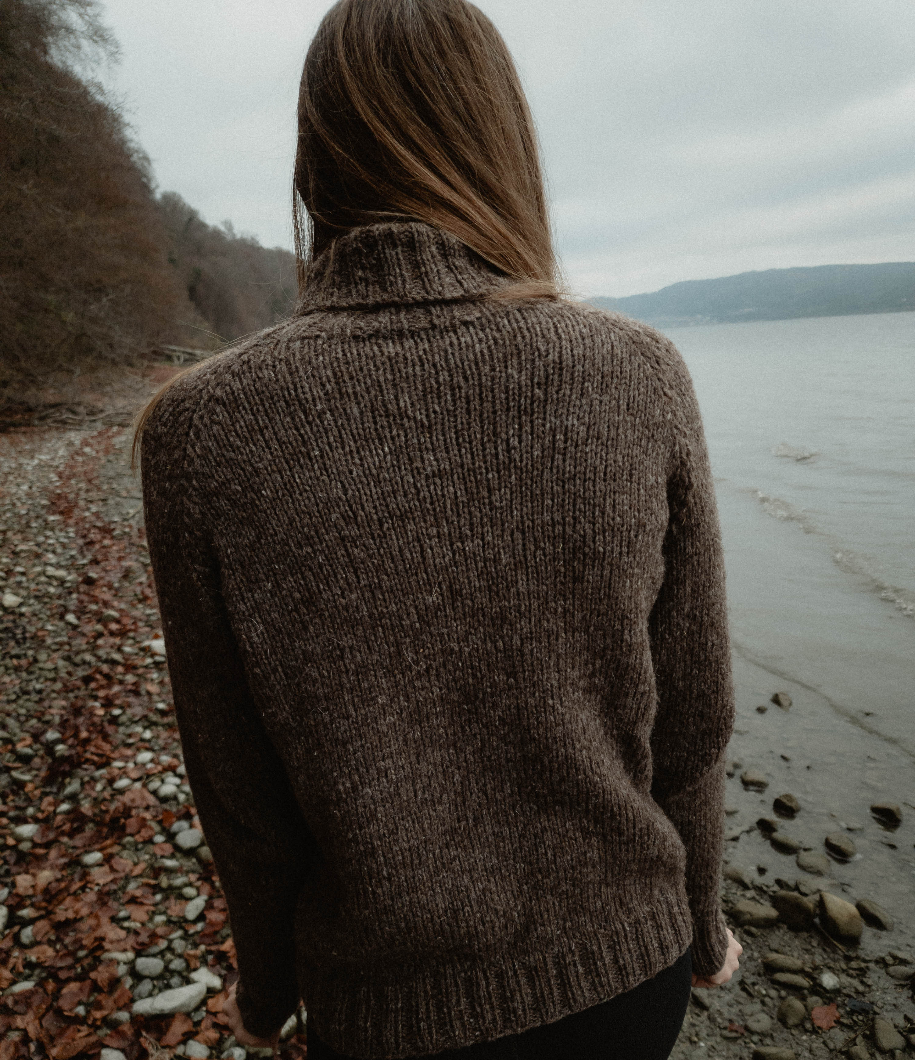 Fisherman's Raglan – Aran Textured Sweater Pattern | Ulven Knit